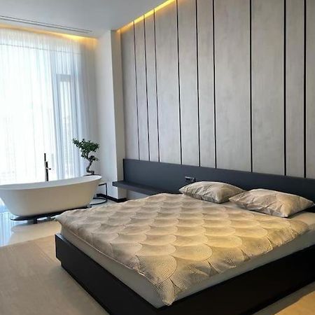 Ferienwohnung Luxury Penthouse Prishtina Pristina Exterior foto